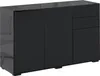 HOMCOM Sideboard mit 2 Schubladen, 3 Türen, verstellbarem Produktbild-Vorschau 1