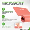 Tunturi Gruba mata NBR 15mm - Antypoślizgowa mata Podgląd zdjęcia produktu 4