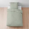 Biberna Bettwäsche salbei 1x 135x200 cm + 1x 80x80 cm Produktbild-Vorschau 10