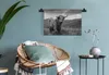 MuchoWow® Wandteppich Wandbehang Schottisches Hochlandrind Produktbild-Vorschau 5