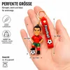 Fußball Schlüsselanhänger Ronaldo Bagclip Rucksackanhänger Produktbild-Vorschau 6