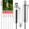 GARDEBRUK Gartenfackeln für Draußen Öl 12er Set 330ml Produktbild-Vorschau 1