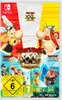 The image shows the front cover of a Nintendo Switch game case for 'Asterix & Obelix XXL Collection'. It features illustrations of the characters Asterix and Obelix, along with game logos and age rating symbols. Produktbild-Vorschau