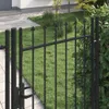 vidaXL Portail de clôture à un seul battant avec pointes de Voir les images du produit 2