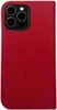 A red phone case with a camera cutout is shown. Náhled obrázku produktu