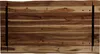 Couchtisch Baumkante 115 x 65 cm Akazie honigfarben schwarz Produktbild-Vorschau 5