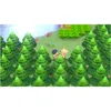 Two characters walk through a forest with pine trees. Produktbild-Vorschau