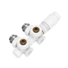 EMKE Heizkörperthermostat Multiblock-Set Anschlussarmatur Produktbild-Vorschau 1