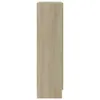 Prosklená skříň dub sonoma 82,5x30,5x115 cm kompozitní Náhled obrázku produktu 6