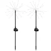 LED Solar-Dekoration 2er Pack "Firework" schwarz 45 Produktbild-Vorschau 2
