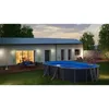 Piscine hors sol ovale en acier gris anthracite - GRE - Voir les images du produit 7