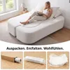 Sofa 3-Sitzer mit Schlaffunktion, 196 cm Komfortables Produktbild-Vorschau 8