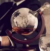 Karafka do whisky globus z grawerem mapa świata statek w Podgląd zdjęcia produktu 6