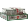 A four-pack of WECK 1/2 liter mold-shape jars, presented in their original packaging. Náhled obrázku produktu