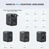 Chargeur secteur - Adaptateur de voyage universel Unitek 65 Voir les images du produit 9
