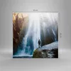 Bild auf Leinwand - Leinwandbild - Berg Wasserfall - Produktbild-Vorschau 3