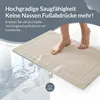Komfortec Badvorleger Set 2 Teilig, Frottee Duschvorleger, Produktbild-Vorschau 3