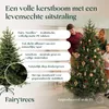 FairyTrees Kunstkerstboom – Nordmann, 220 cm, realistische Productafbeelding-voorbeeld 4