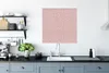 MuchoWow® Poster Rosa - Punkte - Weiß - Muster 75x75 cm - Produktbild-Vorschau 3