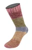 Lana Grossa - Gomitolo Meilenweit 4018 camel violett oliv Produktbild-Vorschau 1