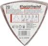 Schleifblatt für Pattfield Deltaschleifer 95 x 95 x 95 mm Produktbild-Vorschau 2