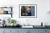 MuchoWow® Gerahmtes Poster Milchmädchen - Delfter Blau - Produktbild-Vorschau 4