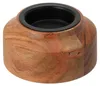 Świecznik z drewna akacjowego, 8 x 4 cm Podgląd zdjęcia produktu 3