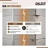 Dalsys 5x Fliesenschiene Eckprofil 2,5m x 10mm Schwarz Alu Produktbild-Vorschau 6