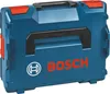 A blue Bosch L-Boxx storage case with red accents and a black handle. Produktbild-Vorschau