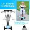 YOLEO Kinderscooter, Dreiradscooter mit LED Räder, 2-Rädern Produktbild-Vorschau 5