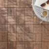 home24 Terrassenfliese - 33er-Set - Akazie Massiv Produktbild-Vorschau 2
