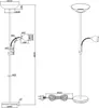 Lampa stojąca podłogowa GERRY złoty RL R40063108 Podgląd zdjęcia produktu 10