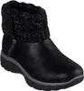 A black Skechers boot with a knitted cuff. Voir les images du produit