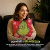 The Grinch Kissen - Merry Grinchmas Plüsch Dekokissen Produktbild-Vorschau 4