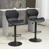 Zestaw 2 krzeseł barowych HOMCOM, obrotowych o 360°, Podgląd zdjęcia produktu 2