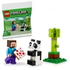 LEGO Minecraft Steve mit Baby-Panda, Bausatz, 6 Jahr(e), Produktbild-Vorschau 5