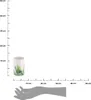 Bicchiere per spazzolini da denti Tendance bianco verde Anteprima dell’immagine prodotto 3