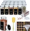 UISEBRT 24er Set Gewürzgläser mit Deckel - Vorratsgläser Produktbild-Vorschau 1