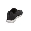 A single black Skechers running shoe is shown from a side-rear angle against a white background. Náhľad obrázku produktu