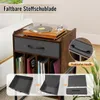 Stojak na gramofon COSTWAY, regał na płyty winylowe z Podgląd zdjęcia produktu 6