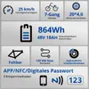 HITWAY BK6SPRO E Bike,Elektrofahrrad Faltbares,All-Terrain Produktbild-Vorschau 2