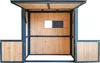 Grillhaus Konsta klein 224 x 102 cm natur-anthrazit Produktbild-Vorschau 5