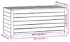 vidaXL Zahradní box 101x50,5x46,5 cm z masivního Náhled obrázku produktu 8