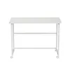 Tavolo pieghevole Maclean bianco piano mobile 100x50cm max. Anteprima dell’immagine prodotto 2