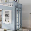 Łóżko piętrowe Flieks 90x200cm z zabezpieczeniem przed Podgląd zdjęcia produktu 7