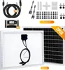 Balkonkraftwerk 200Watt 12Volt Mono Solarpanel Photovoltaik Produktbild-Vorschau 3