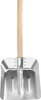 Lopata KOVO.WH Alu Small, 280 mm, aluminium, met houten Productafbeelding-voorbeeld 2
