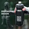 ROCKBROS Fahrrad Flaschenhalter PC Schwarz mit Trinkflasche Produktbild-Vorschau 4