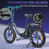 F20 E Bike Faltrad 20 Zoll Fat Bike 250 W 25 km/h, City Produktbild-Vorschau 9