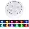 4 pezzi RGB LED sotto la luce dell'armadietto senza fili Anteprima dell’immagine prodotto 4